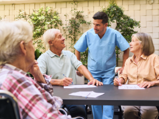 Importance of social interaction in later life