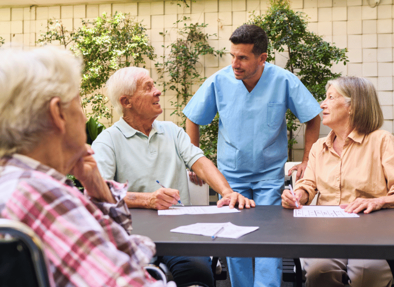 Importance of social interaction in later life